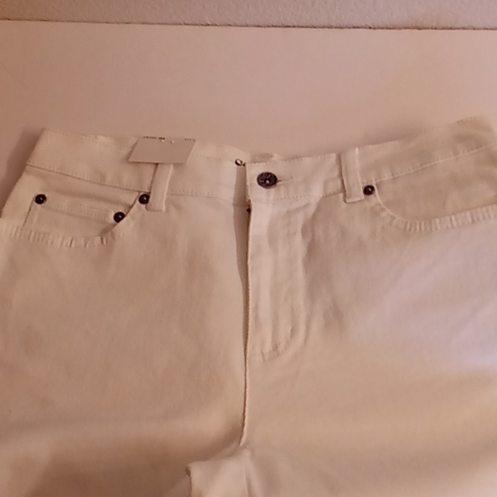 NEW Style&Co. Jeans Travel Beachy Party Size 10 Short White Color B6 - Picture 5 of 12